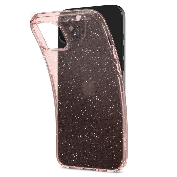 Кейс Spigen Liquid Crystal Glitter за iPhone 15 розов