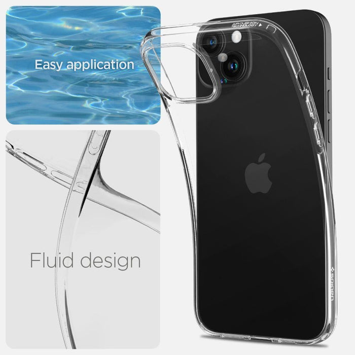 Кейс Spigen Liquid Crystal за iPhone 15 PLUS прозрачен