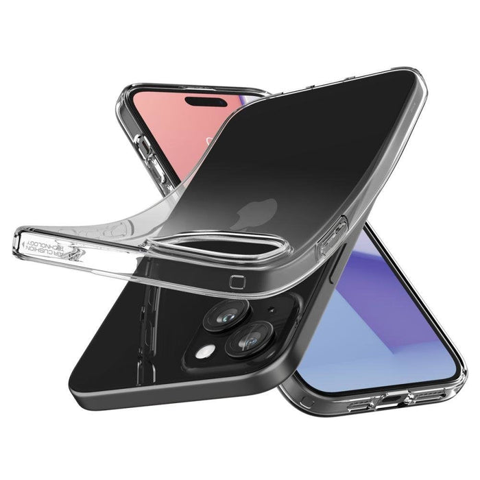 Кейс Spigen Liquid Crystal за iPhone 15 прозрачен