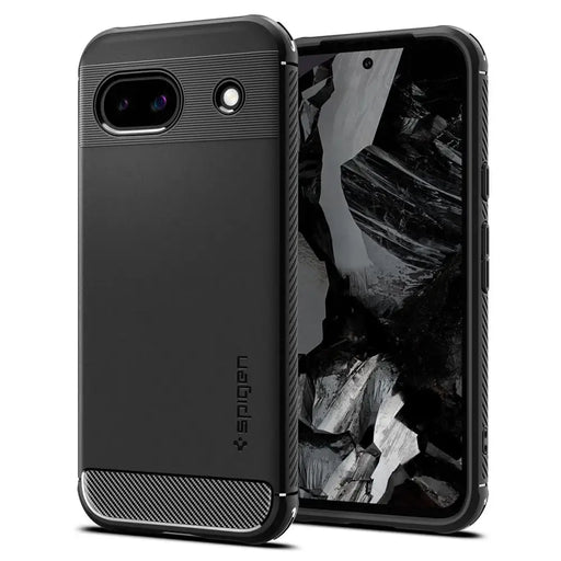 Кейс Spigen Rugged Armor за Google Pixel 8A матово черен