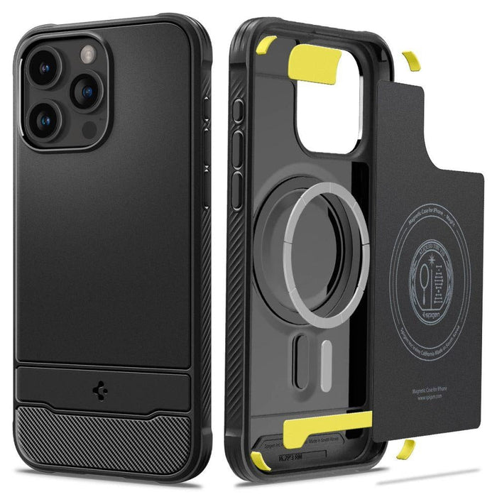 Кейс Spigen Rugged Armor за iPhone 15 PRO MAX съвместим