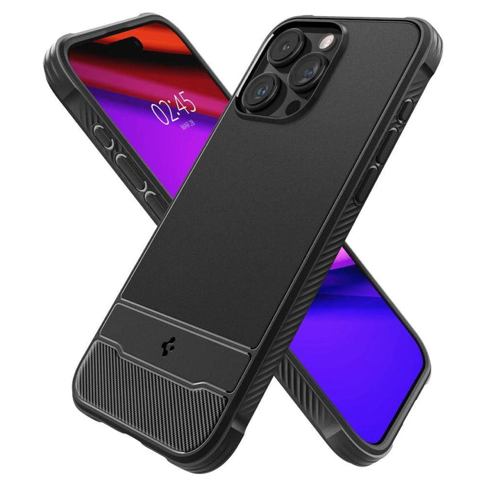 Кейс Spigen Rugged Armor за iPhone 15 PRO MAX съвместим