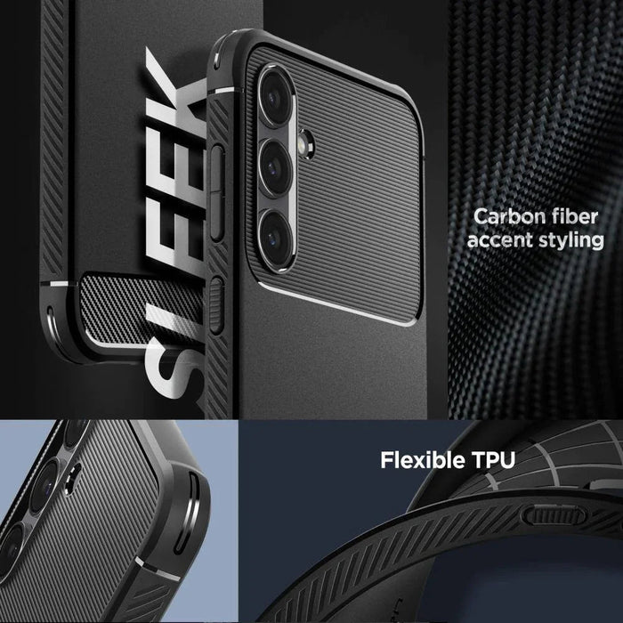 Кейс Spigen Rugged Armor за Samsung Galaxy S23 FE матово