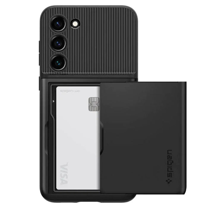 Кейс Spigen Slim Armor CS за Samsung Galaxy S23 PLUS черен