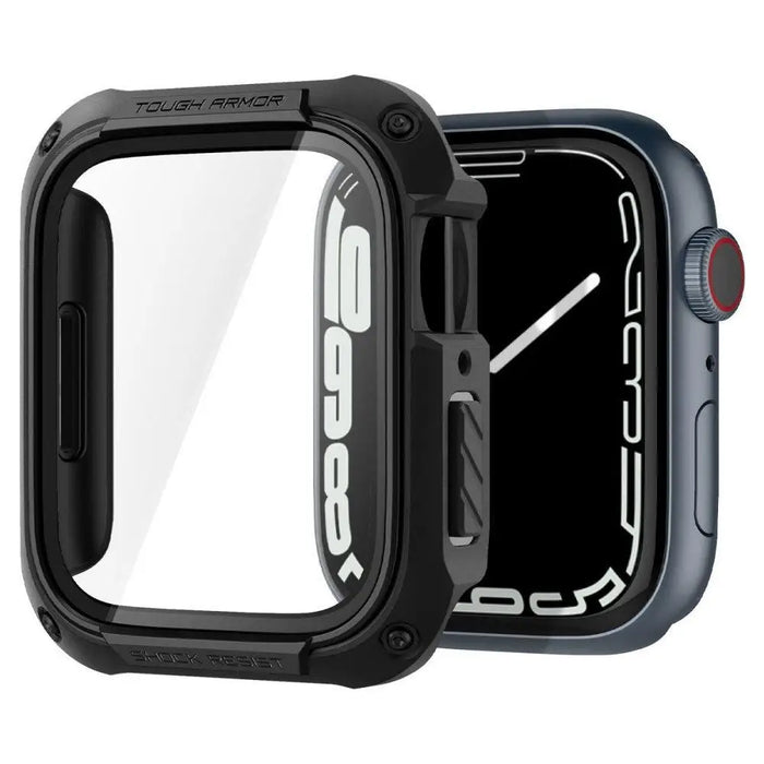 Кейс Spigen Tough Armor за Apple Watch 7 (45mm) черен