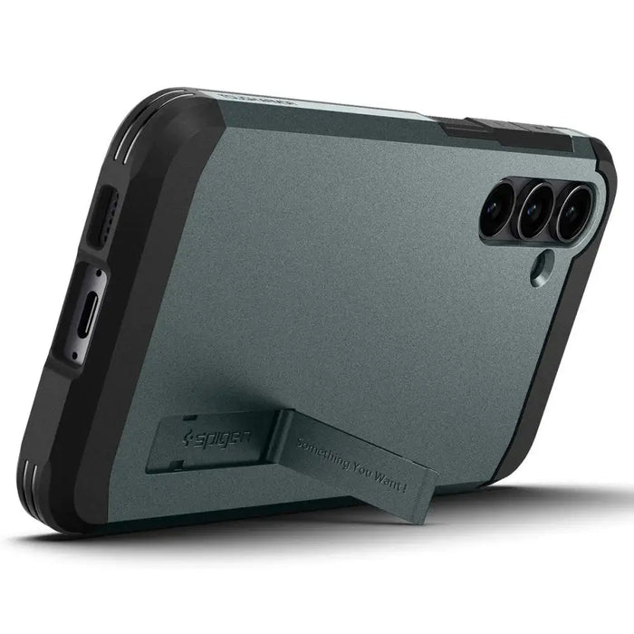 Кейс Spigen Tough Armor за Samsung Galaxy S23 FE тъмнозелен