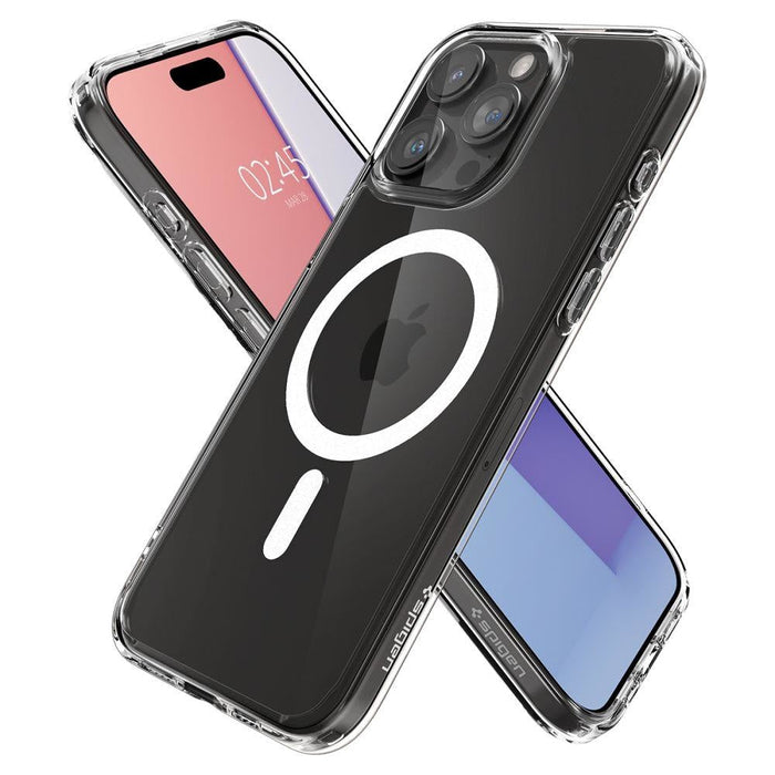 Кейс Spigen Ultra Hybrid Mag за iPhone 15 PRO бял