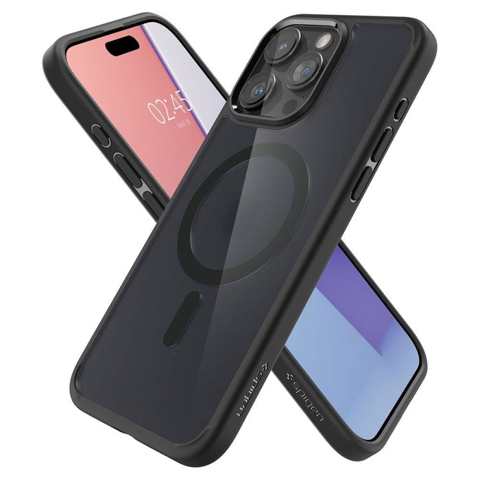 Кейс Spigen Ultra Hybrid Mag за iPhone 15 PRO Frost Black