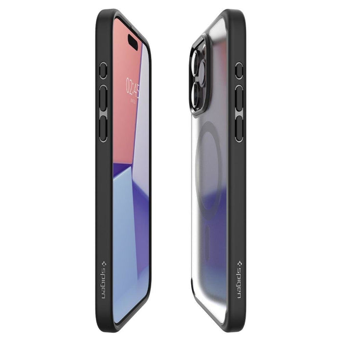 Кейс Spigen Ultra Hybrid Mag за iPhone 15 PRO Frost Black