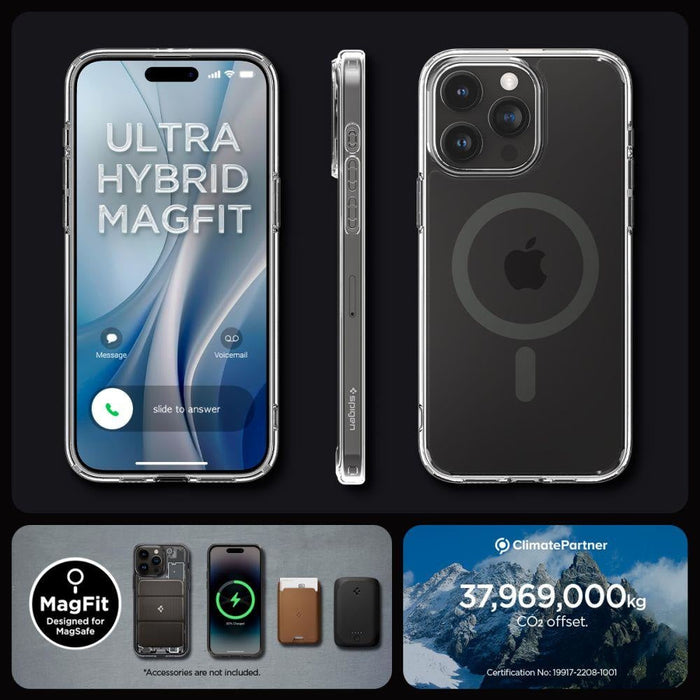 Кейс Spigen Ultra Hybrid Mag за iPhone 15 PRO графит