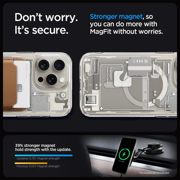 Кейс Spigen Ultra Hybrid Mag за iPhone 15 Pro Max