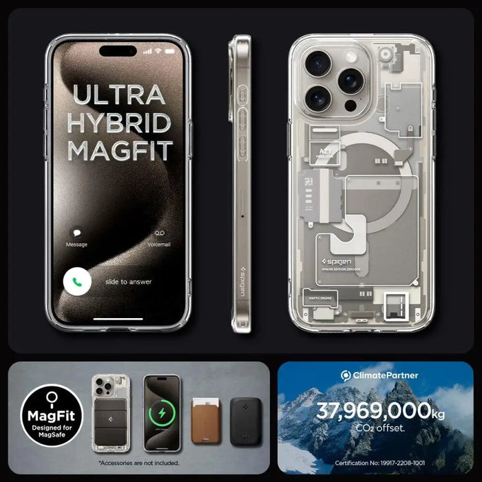 Кейс Spigen Ultra Hybrid Mag за iPhone 15 Pro Max