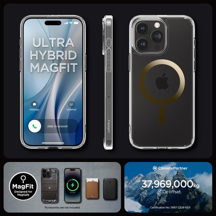 Кейс Spigen Ultra Hybrid Mag за iPhone 15 PRO MAX златист