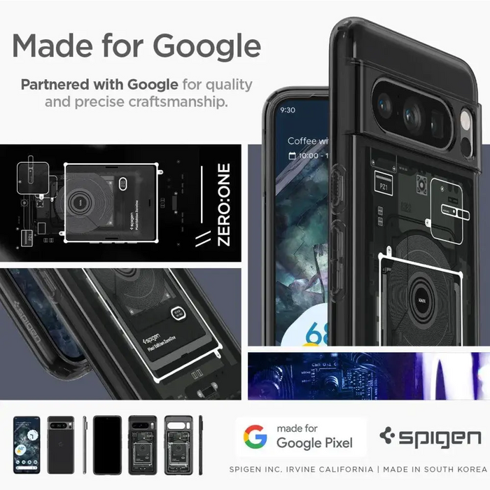 Кейс Spigen Ultra Hybrid за Google Pixel 8 Pro Zero One