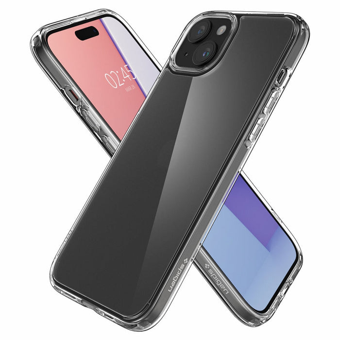 Кейс Spigen Ultra Hybrid за iPhone 15 Plus прозрачен