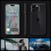 Кейс Spigen Ultra Hybrid за iPhone 15 PRO Frost Black