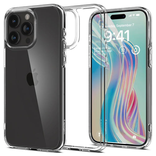 Кейс Spigen Ultra Hybrid за iPhone 15 PRO MAX прозрачен