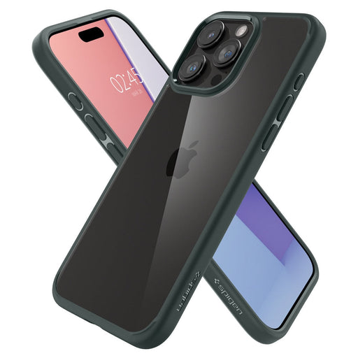 Кейс Spigen Ultra Hybrid за iPhone 15 Pro Max прозрачен