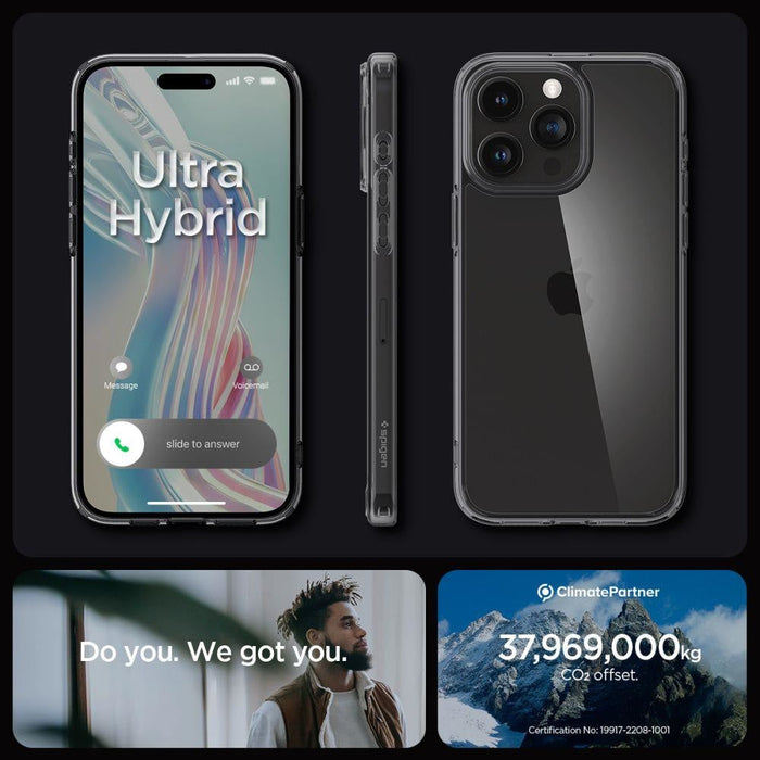 Кейс Spigen Ultra Hybrid за iPhone 15 PRO MAX Space Crystal