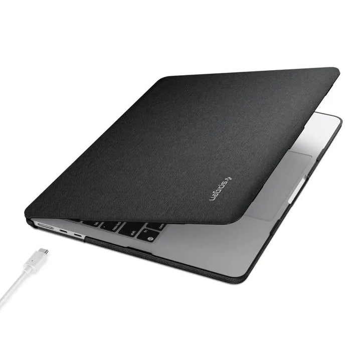 Кейс Spigen Urban Fit за MacBook Air 13 2022 черен