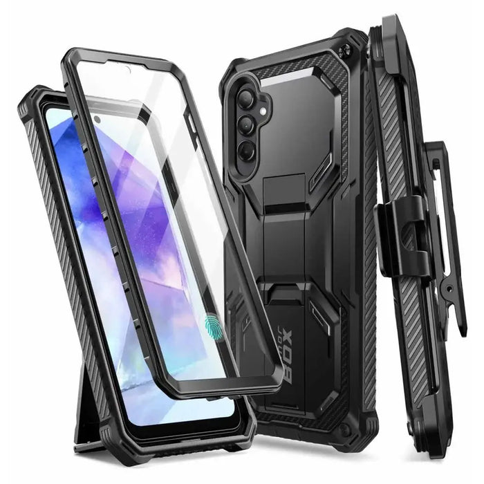 Кейс Supcase IBLSN ArmorBox за Samsung Galaxy A55 5G черен