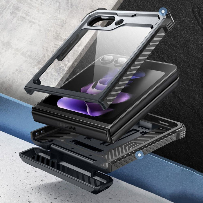 Кейс Supcase IBLSN ARMORBOX за Samsung Galaxy Z Flip 5 черен