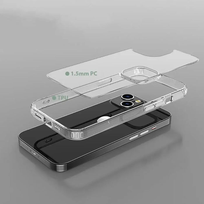 Кейс Tech-Protect FlexAir Hybrid за iPhone 14 прозрачен