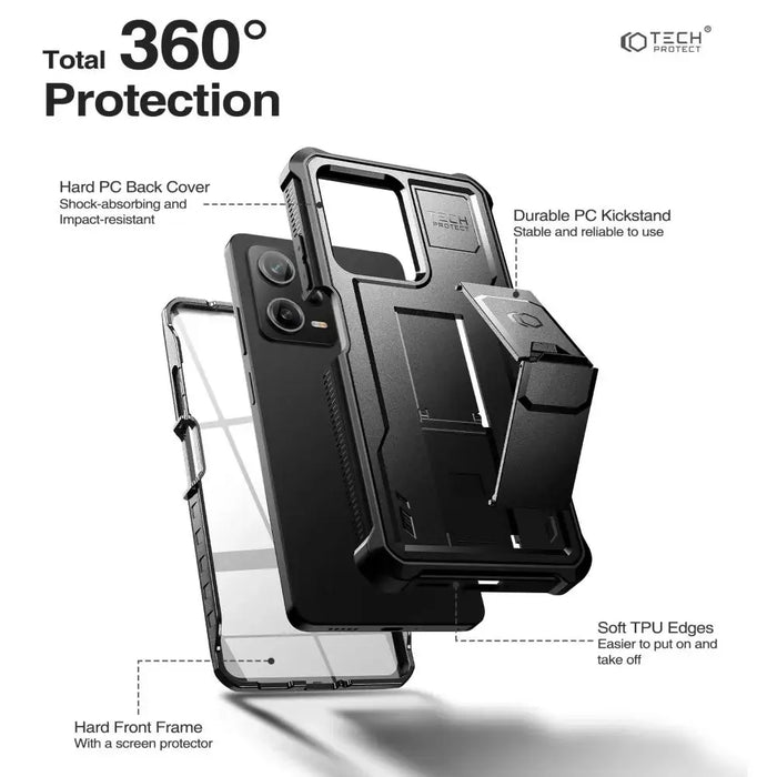 Кейс Tech-Protect Kevlar Pro за Xiaomi Redmi Note 12