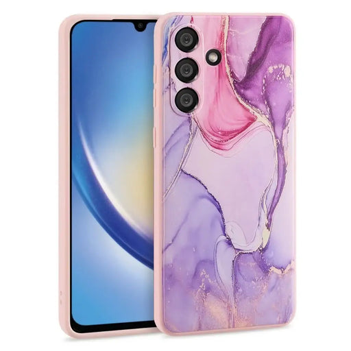 Кейс Tech-Protect Mood Marble за Samsung Galaxy A34 5G розов