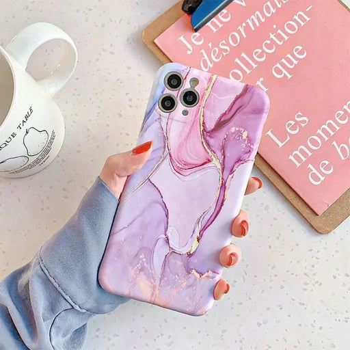 Кейс Tech-Protect Mood Marble за Xiaomi Redmi Note 12S розов