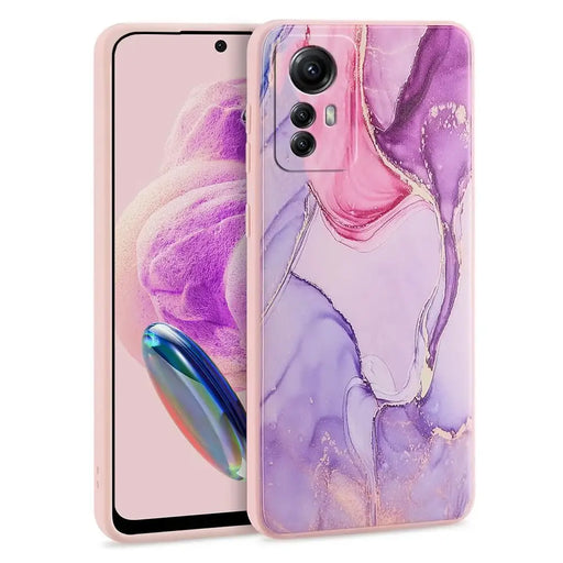 Кейс Tech-Protect Mood Marble за Xiaomi Redmi Note 12S розов