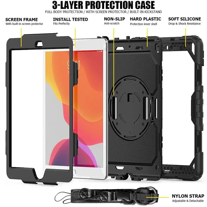 Кейс Tech-Protect Solid360 за iPad 10.2’’ 7/8/9