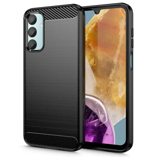 Кейс Tech-Protect TPUCarbon за Samsung Galaxy M15 5G черен