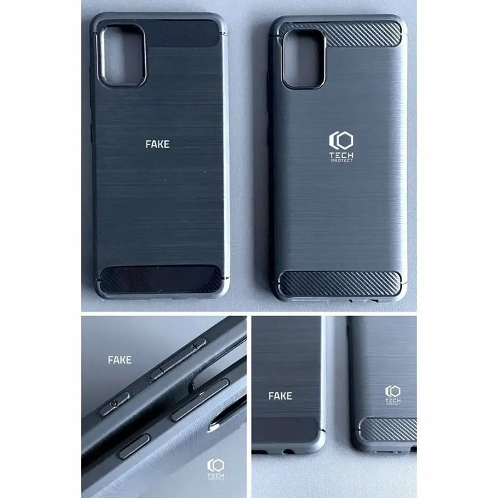 Кейс Tech-Protect TPUCarbon за Xiaomi 13T / 13T Pro черен