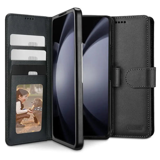 Кейс Tech-Protect Wallet за Samsung Galaxy Z Fold 6 черен