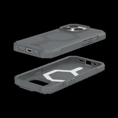 Кейс UAG Essential Armor Magsafe за iPhone 15 Pro сив