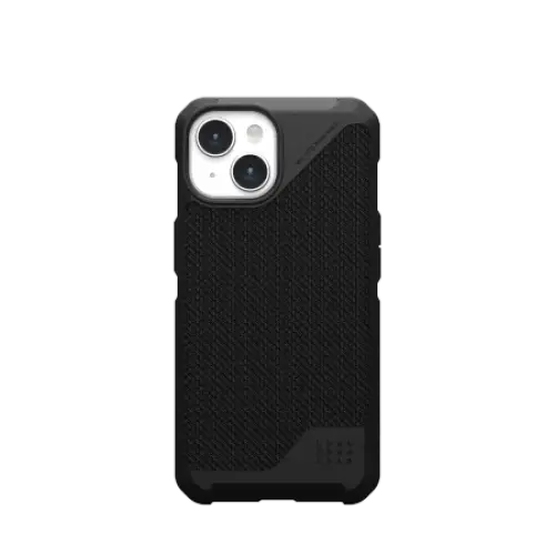 Кейс UAG Metropolis LT MagSafe за iPhone 15 черен kevlar