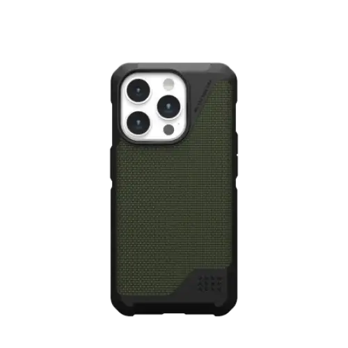 Кейс UAG Metropolis LT MagSafe за iPhone 15 Pro зелен kevlar