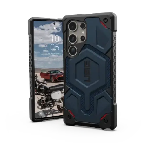 Кейс UAG Monarch за Samsung Galaxy S24 Ultra тъмносин