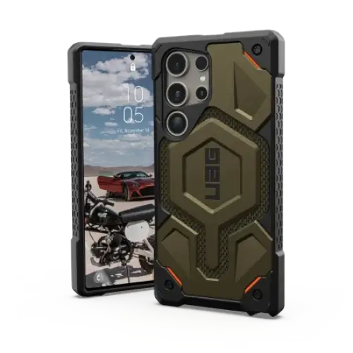 Кейс UAG Monarch за Samsung Galaxy S24 Ultra зелен кевлар