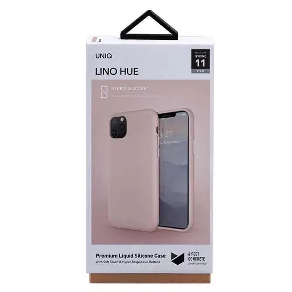 Кейс Uniq Lino Hue за iPhone 11 Pro Pink розов