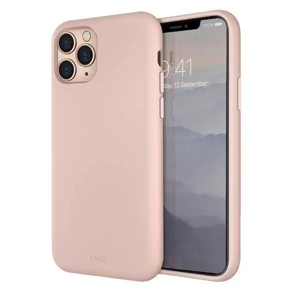 Кейс Uniq Lino Hue за iPhone 11 Pro Pink розов