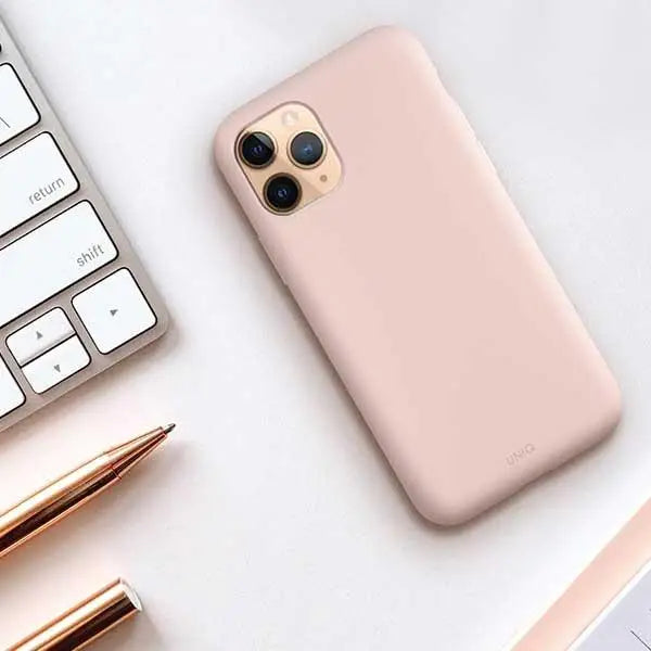 Кейс Uniq Lino Hue за iPhone 11 Pro Pink розов