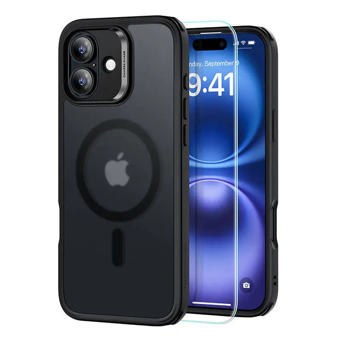 Кейс ESR Hybrid (HaloLock) за iPhone 16 черен