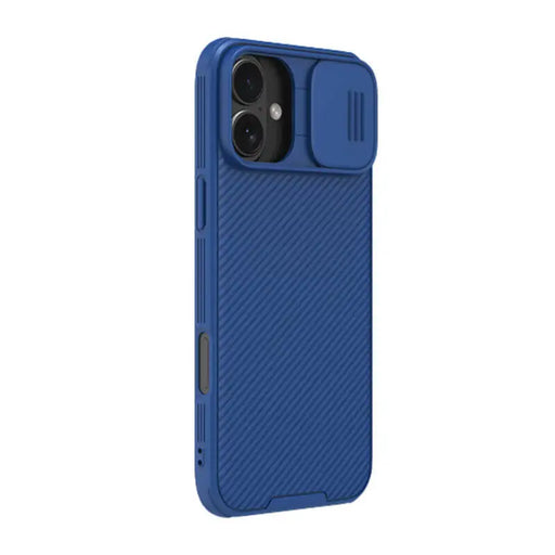 Кейс Nillkin CamShield Pro за iPhone 16 Plus син