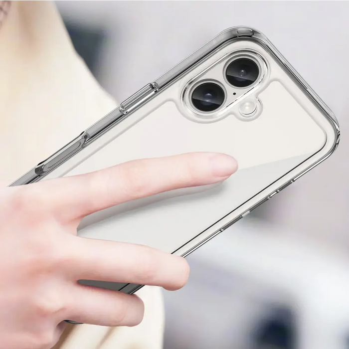 Кейс Outer Space за iPhone 16 Plus прозрачен