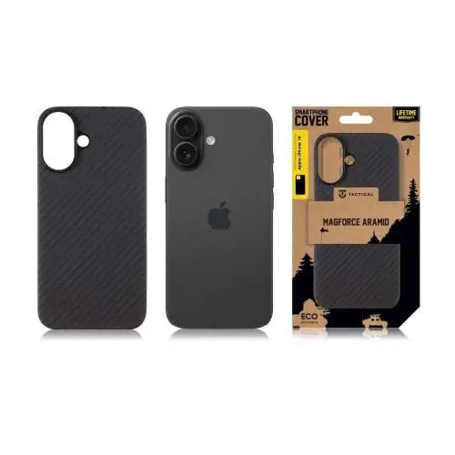 Кейс Tactical Magforce Aramid за iPhone 16 черен