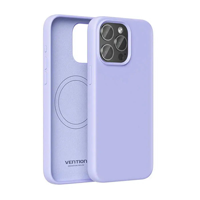 Кейс Vention KUFV0-30 за iPhone 15 Pro лилава