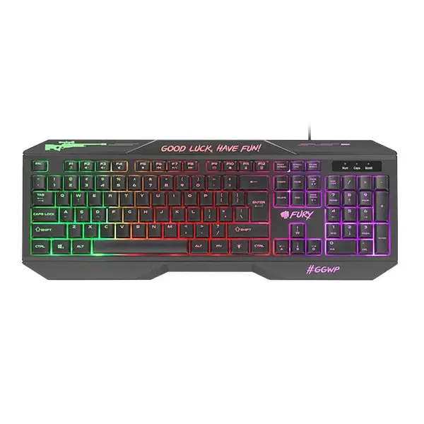 Клавиатура Fury Gaming Keyboard Hellfire 2