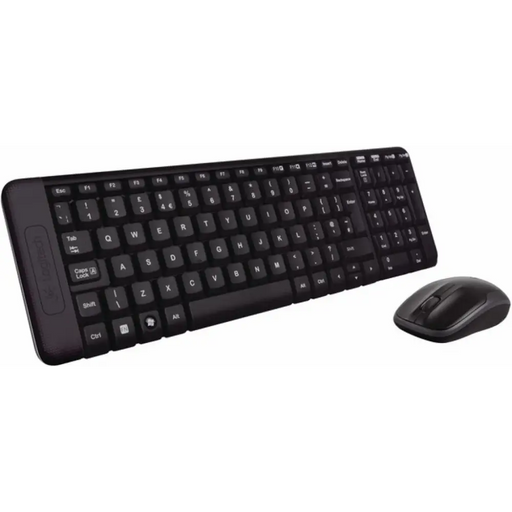 Клавиатура и мишка Logitech Wireless Desktop MK220 безжична